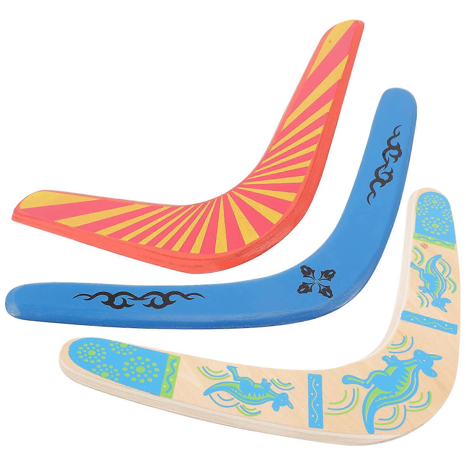 Assorted Boomerang Toy for Fun Throw and Catch 9Pcs Set