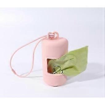 Dog Poop Bag Dispenser Hands Free, Dog Leash Poop Bag Holder Plastic Portable Pet Waste Bag Dispenser-Garbage bags not included