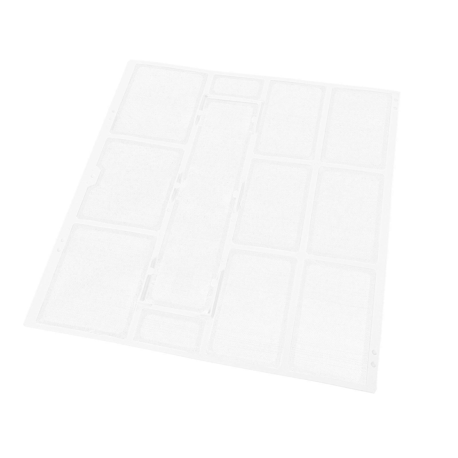 Air Conditioner Filter Plastic Mesh for Dust Cover Replacement 2Pcs