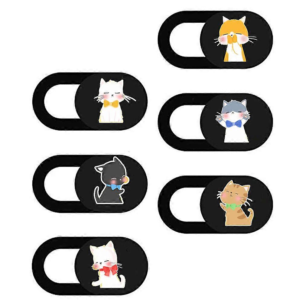Camera Cover Slide Protection 12 Pcs Assorted Color Adorable Design Suitable For Laptop Privacy