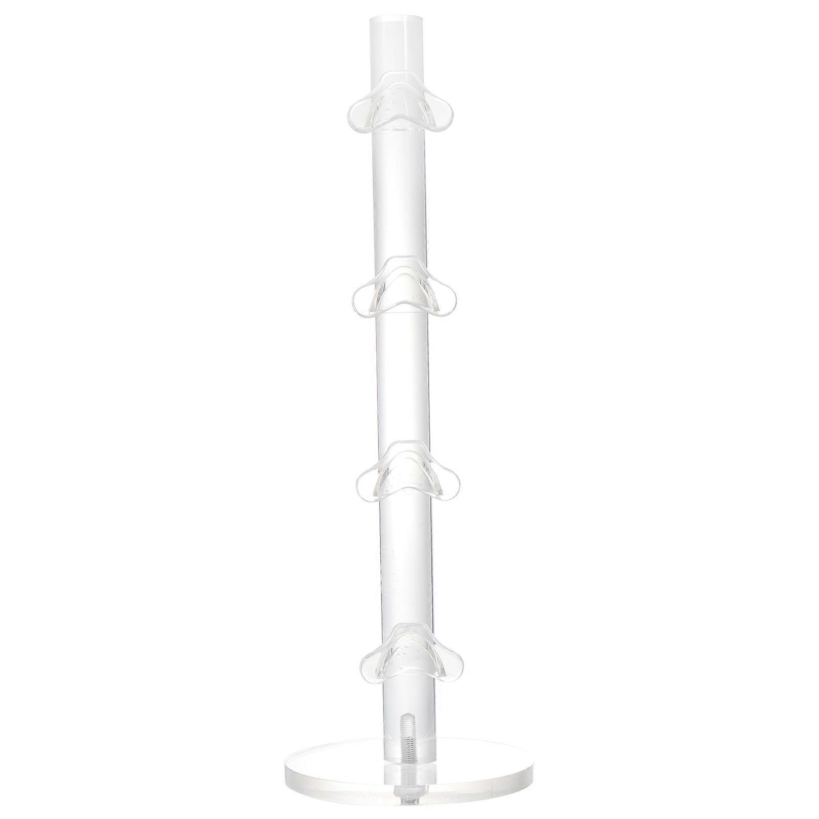 Multi-Layer Glasses Display Shelf Acrylic Sunglasses Rack for Storage 3Pcs