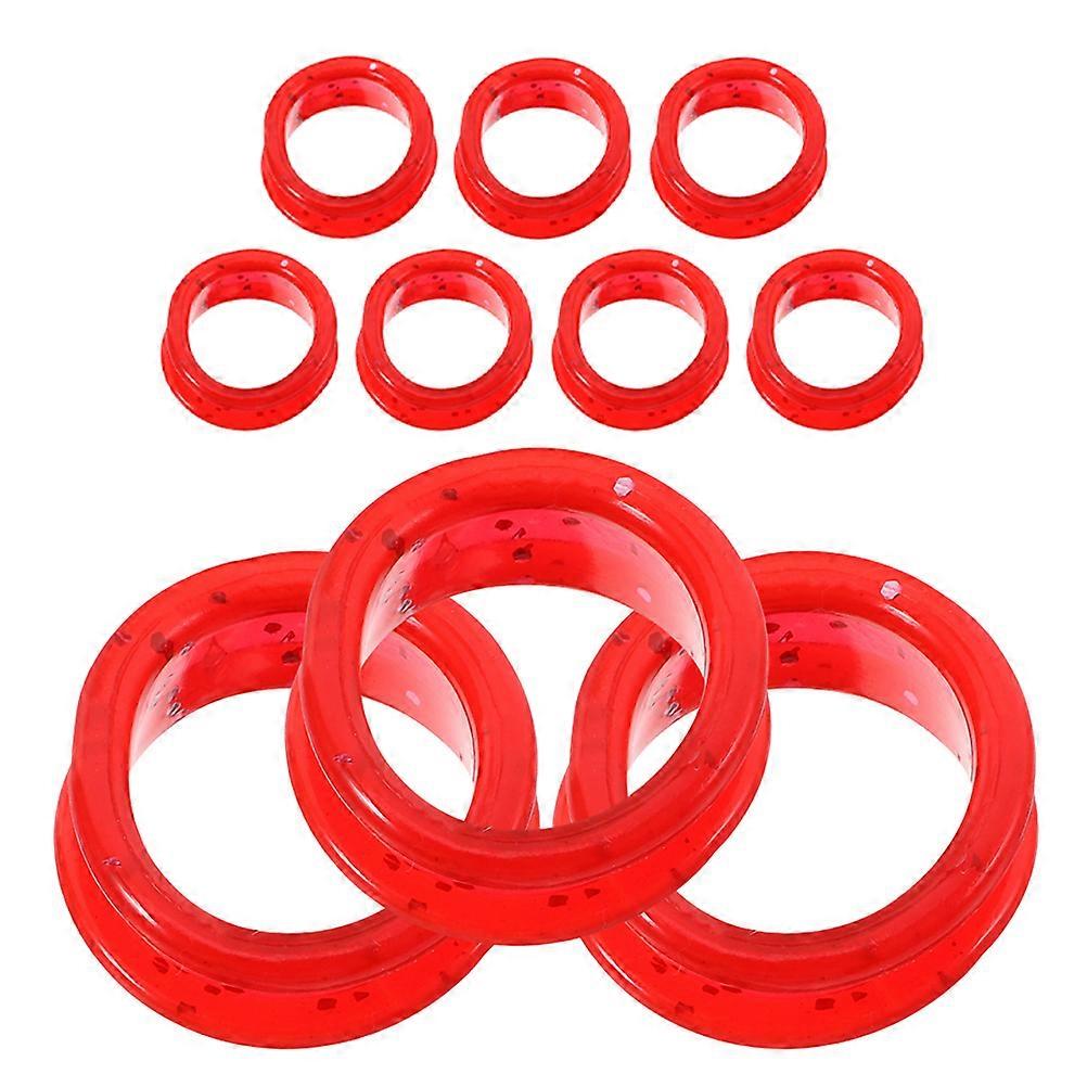 Thumb Inserts Silicone Scissor Rings for Protection Use 20Pcs