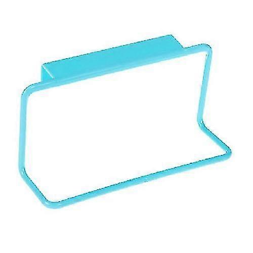 Towel Holder Punch Free Space-saving Plastic Cupboard Cabinet Hanging Towel Rack For Home