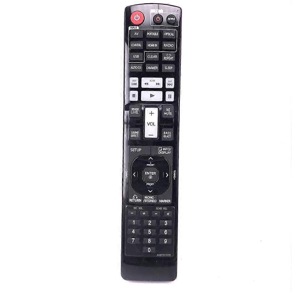 New Original AKB73175701 For compatible with LG AV Audio Home Theatre System Remote Control