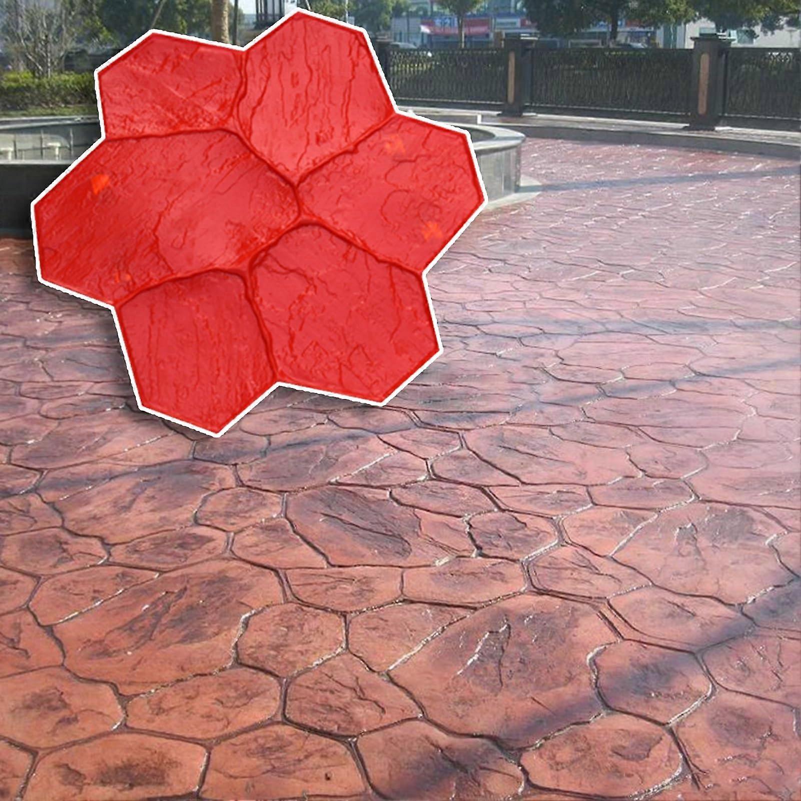 Concrete Stamping Moulds Stone Pattern Texturing Skin For Walls And Floors 88 cm Width DIY Granite Imprint Mat Stamp