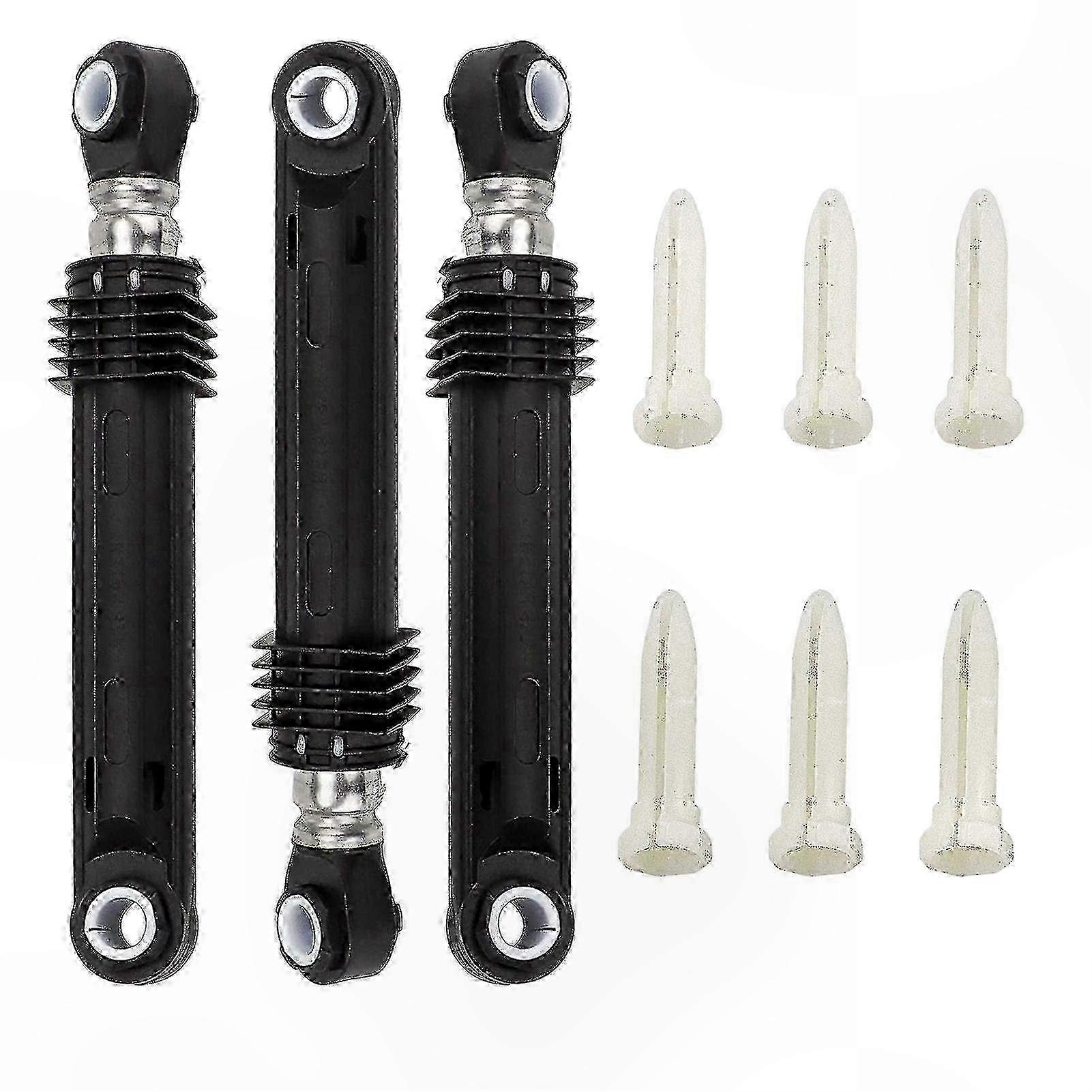 3-Pack Washing Machine Shock Absorbers for Noise Reduction and Vibration Control - Compatible with Various Models