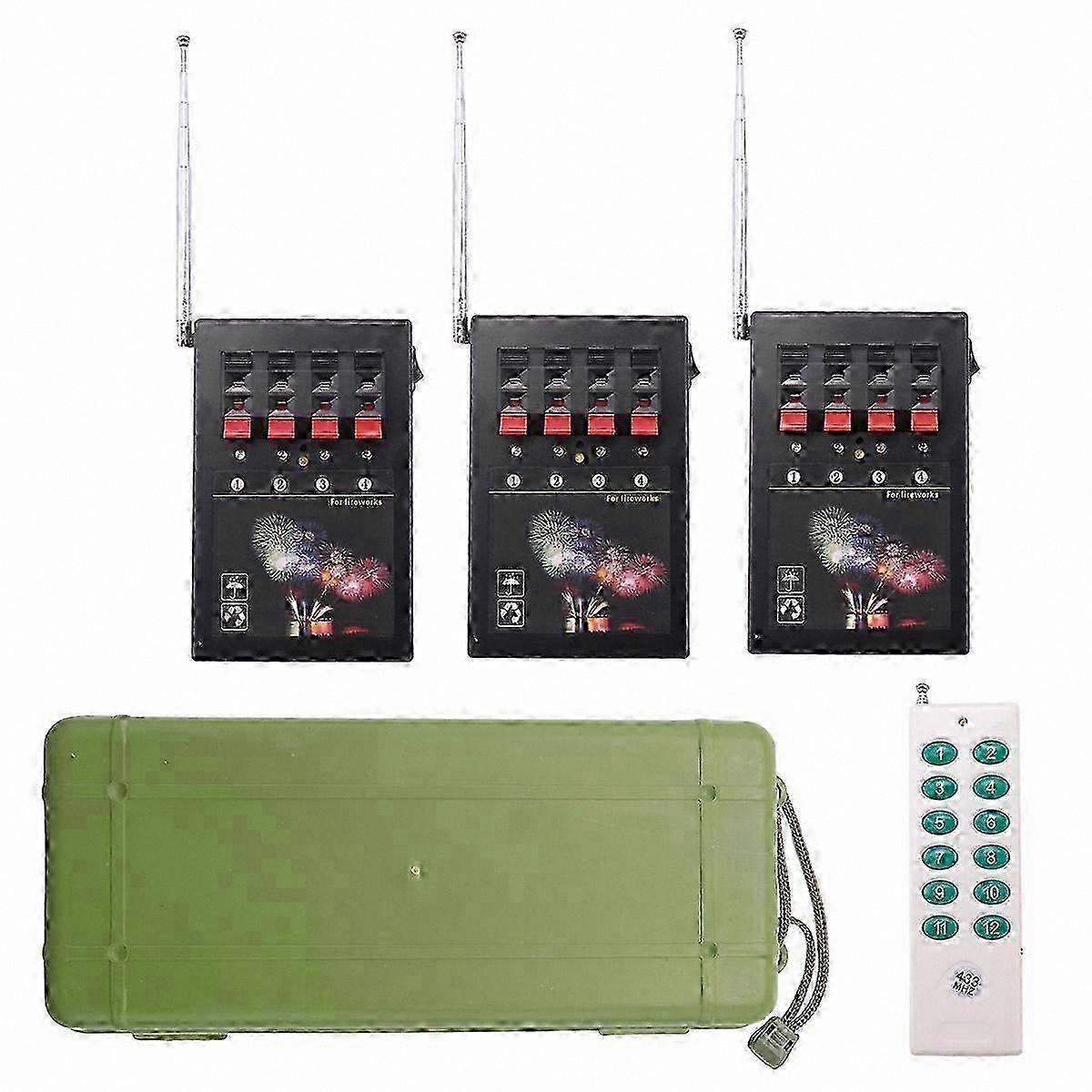 12-Channel Cold Pyro Display System for Firework Effects