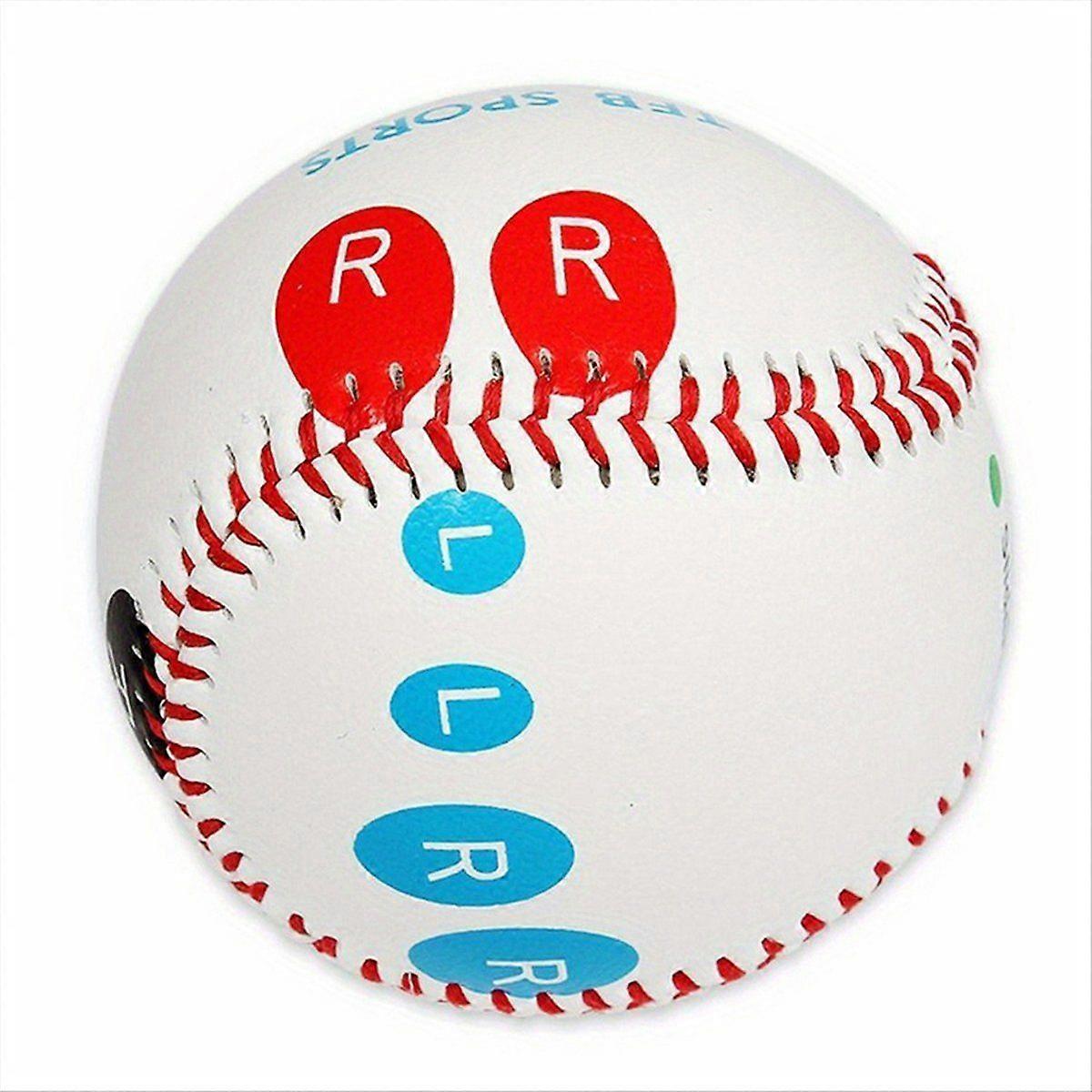 9 Inch Competition Training Baseball with Finger Placement Markers Games Practice Baseball Training Aid