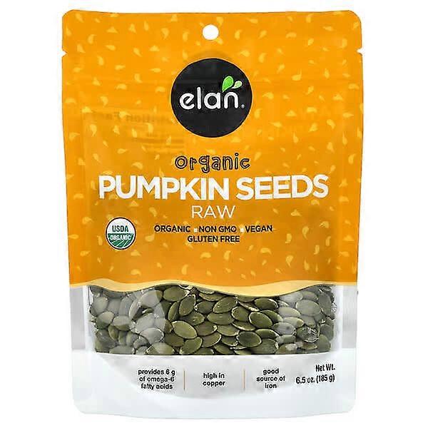 Elan, Organic Pumpkin Seeds, Raw , 6.5 oz (185 g)