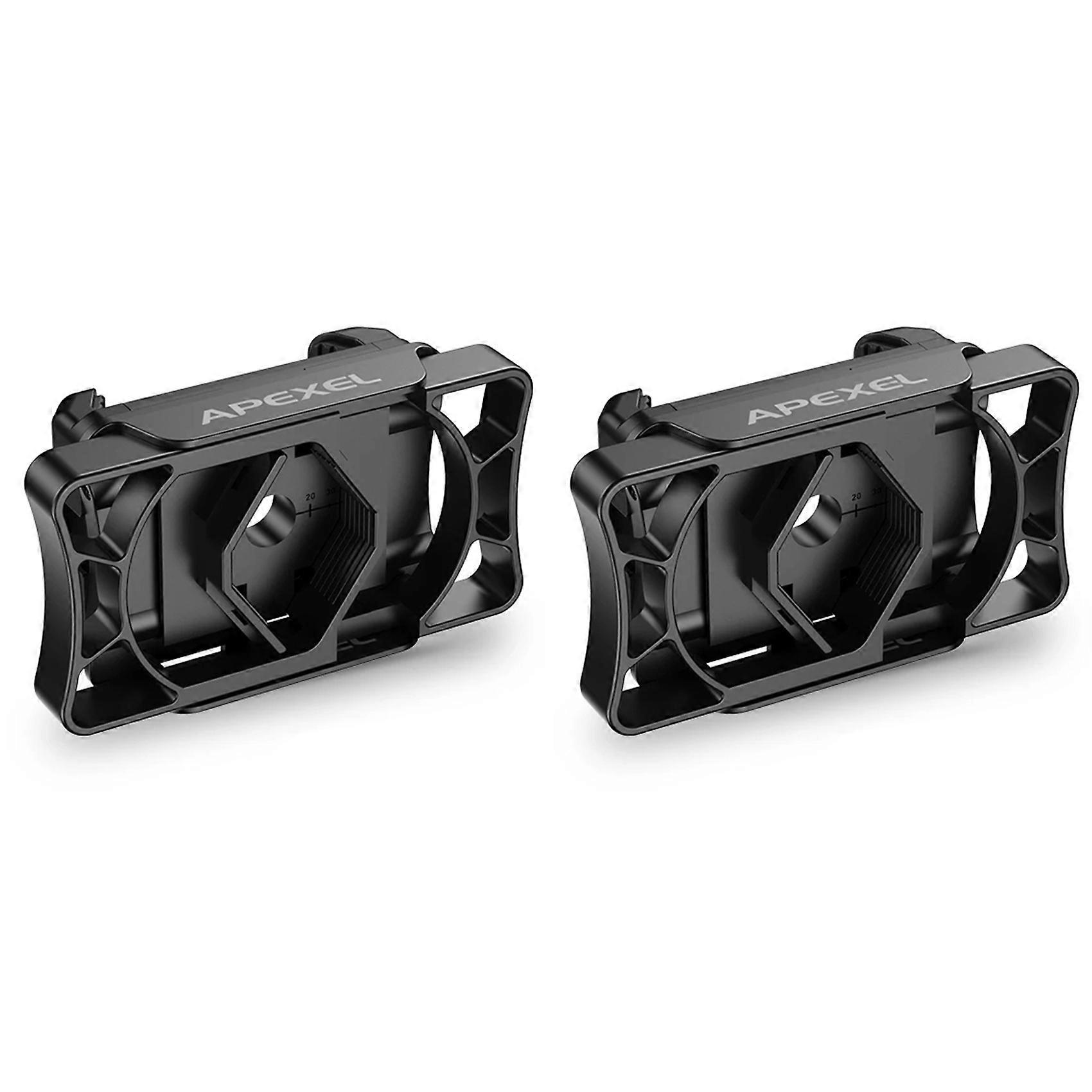 2X APEXEL Universal Telescope Phone Adapter for Monocular Binoculars Microscope Eyepiece Diameter Phone Holder Clip