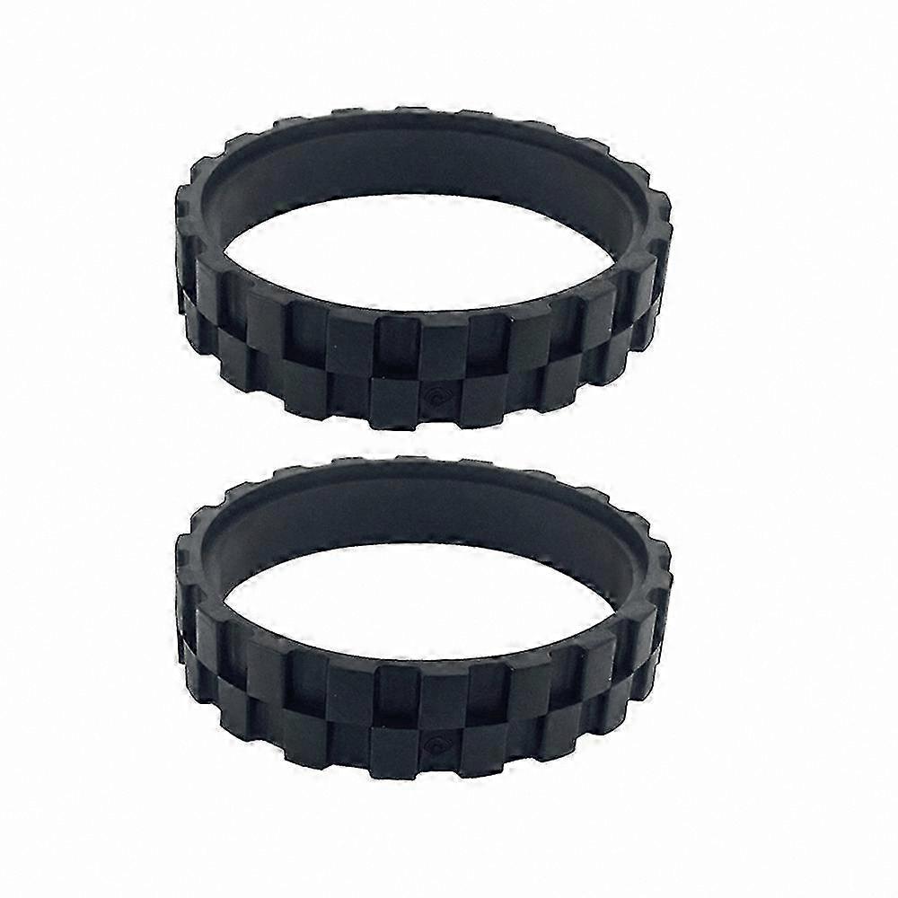 Replacement Wheel Tire Skins for Robot Vacuum Cleaner Accessories, 2 Pack Universal Fit for Multiple Models