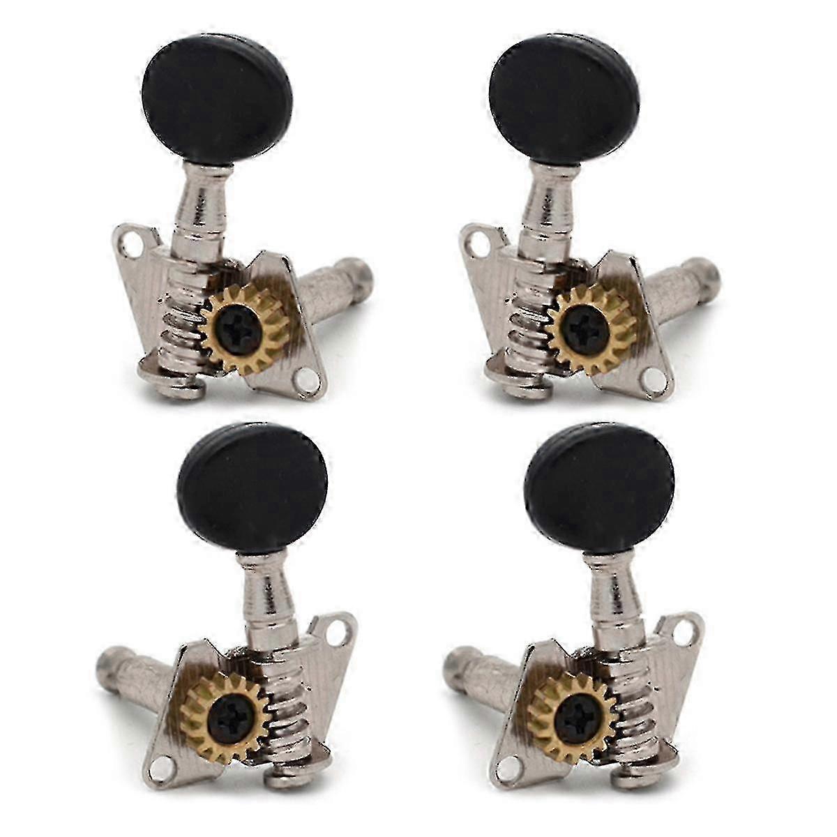 New 4-Piece Machine Head Tuners for Ukulele Keys and Tuning Pegs