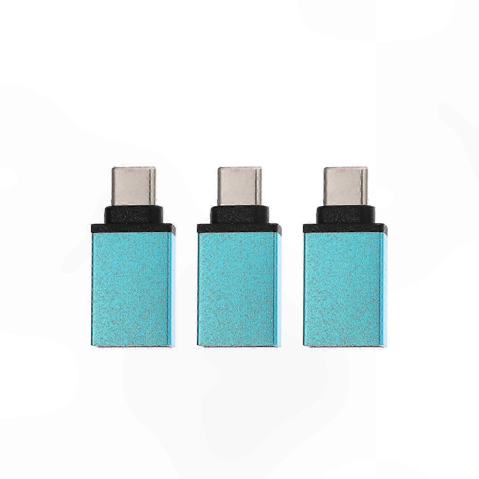 Balenie 3 adaptérov USB typu C, konektor USB C pre nabíjanie slúchadiel a zariadení