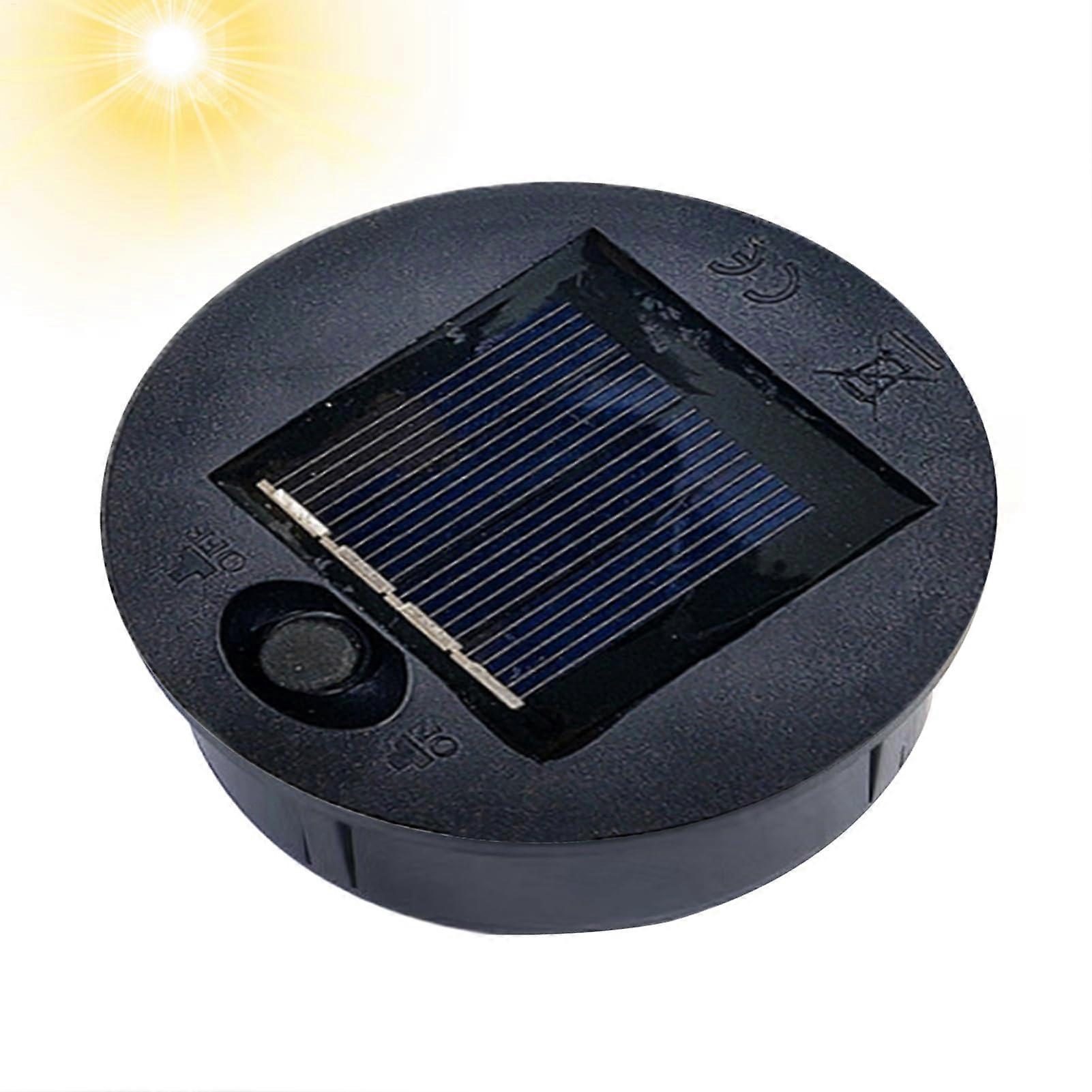 Solar Lithium Battery LED Light Source Kit Iron Lantern Polycrystalline Solar Panel 600mAh AA Battery AutoOn at Dusk