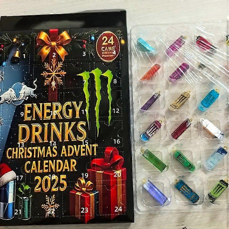 Χριστουγεννιάτικο Ημερολόγιο Advent - 24 Ημέρες Ημερολόγιο Αντίστροφης Μέτρησης 2D Ακρυλικά Μενταγιόν, Διακοσμητικό Χριστουγεννιάτικου Δέντρου Κουτί Τυφλού για Παιδιά & Οικογενειακή Εορταστική Παράδοση