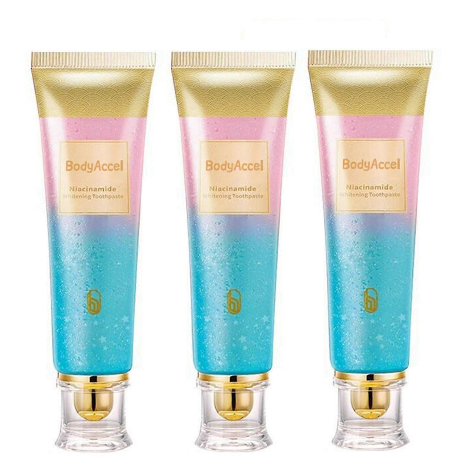 1-3X BodyAccel Niacinamide Whitening Toothpaste BodyAccel Toothpaste Niacinamide