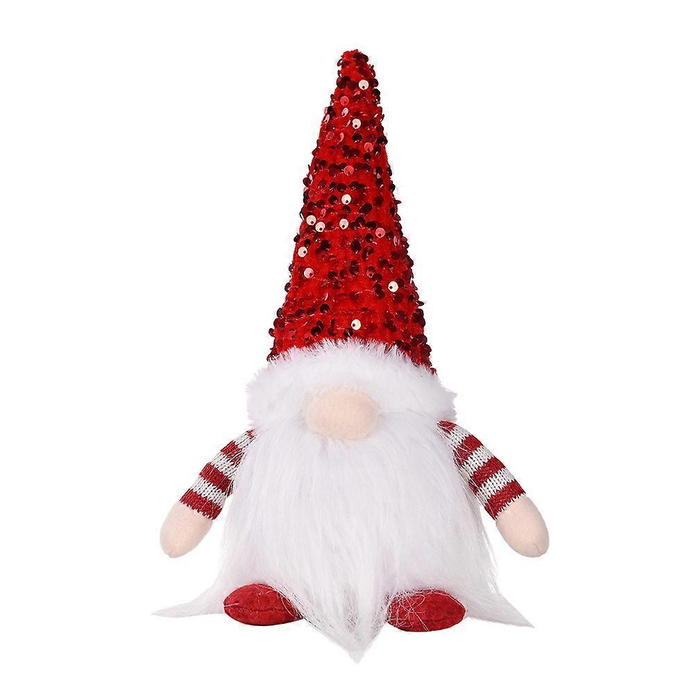 Christmas Gnome Plush with LED Light Santa Gnomes Table Topper Decor
