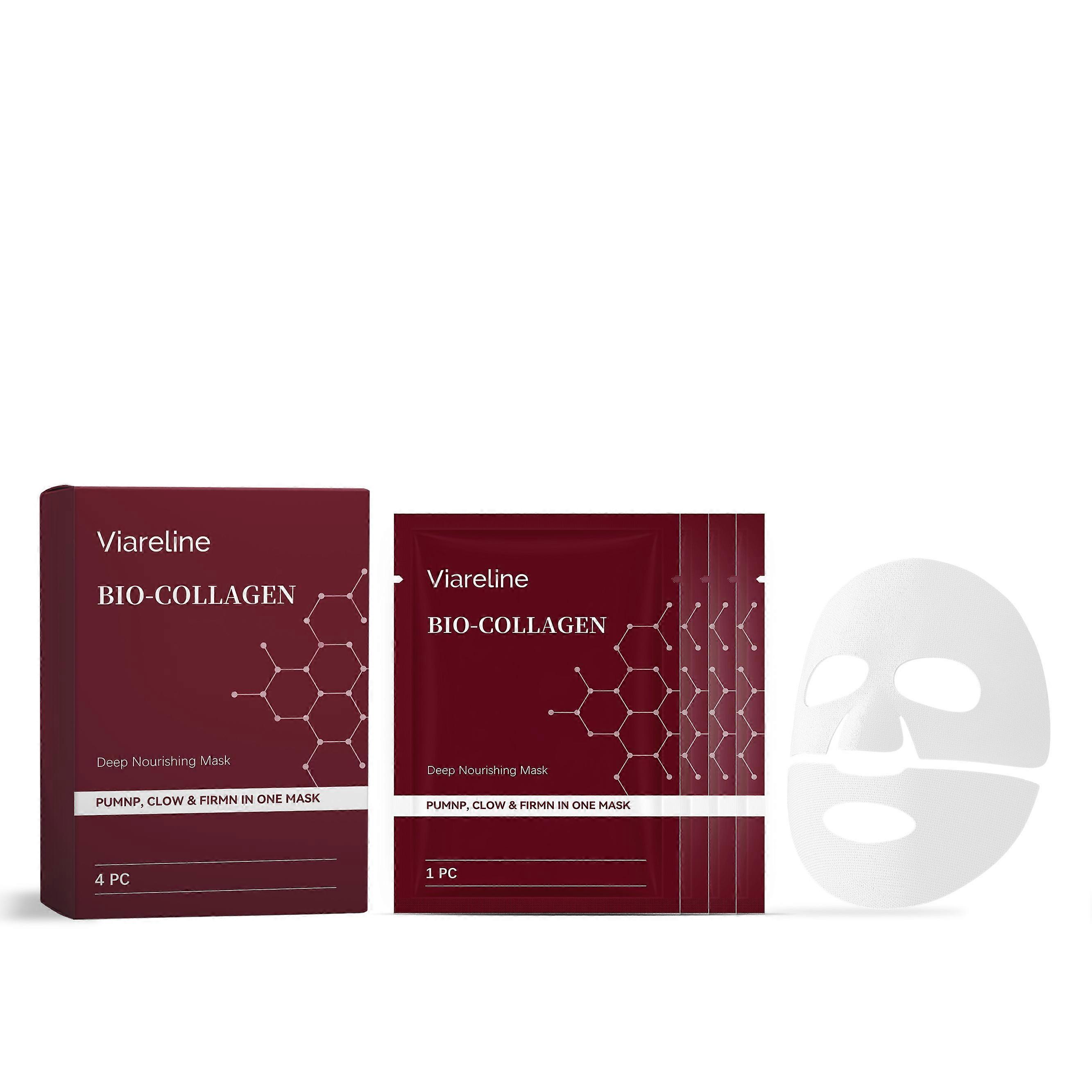 Viareline Collagen Moisturizing Mask Gently Brightens The Face Daily, Refreshing, Hydrating And Brightening The Skin