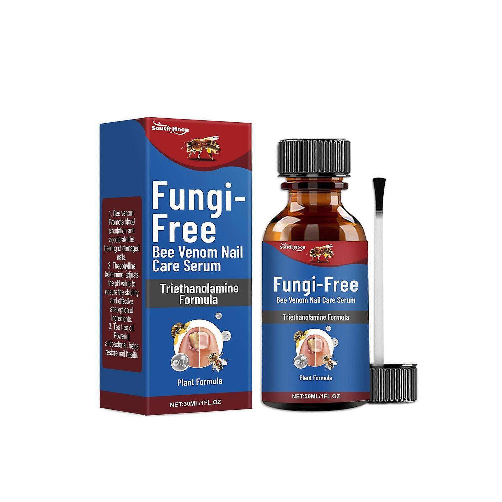 Bee Venom Nail Care Solution Contains Tea Tree Oil And Aloe Leaf Extract