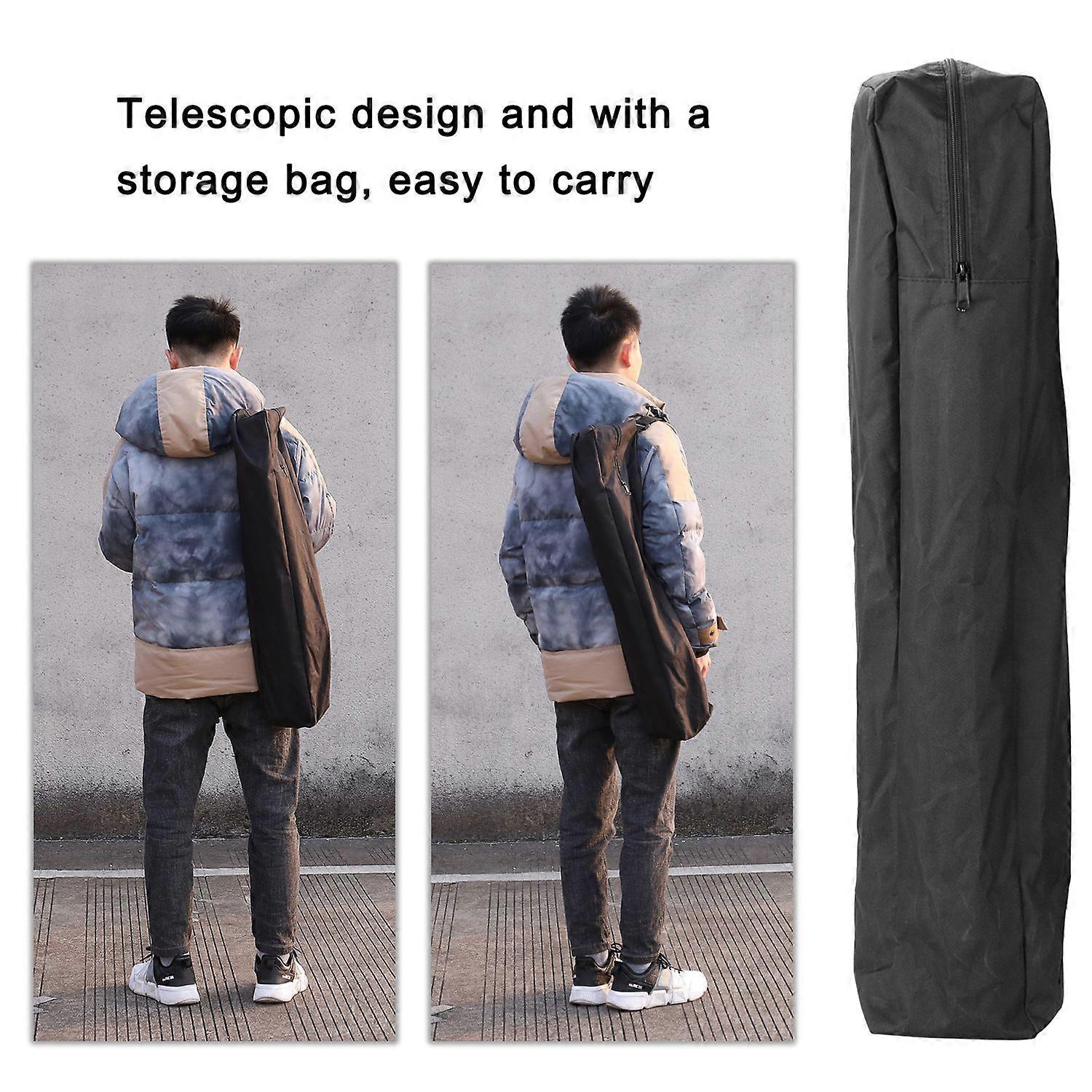 Max 4.2m Height Adjustable Line Leveler Stand Bar Telescopic Bracket 1/4'' Thread Lift Extend Holder