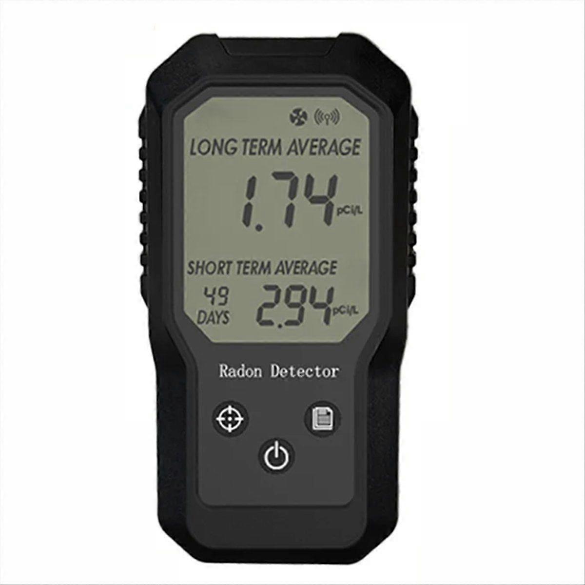 Portable Radon Detector Digital Domestic Radon Monitor Gas Monitoring Instrument Highly Sensitive N