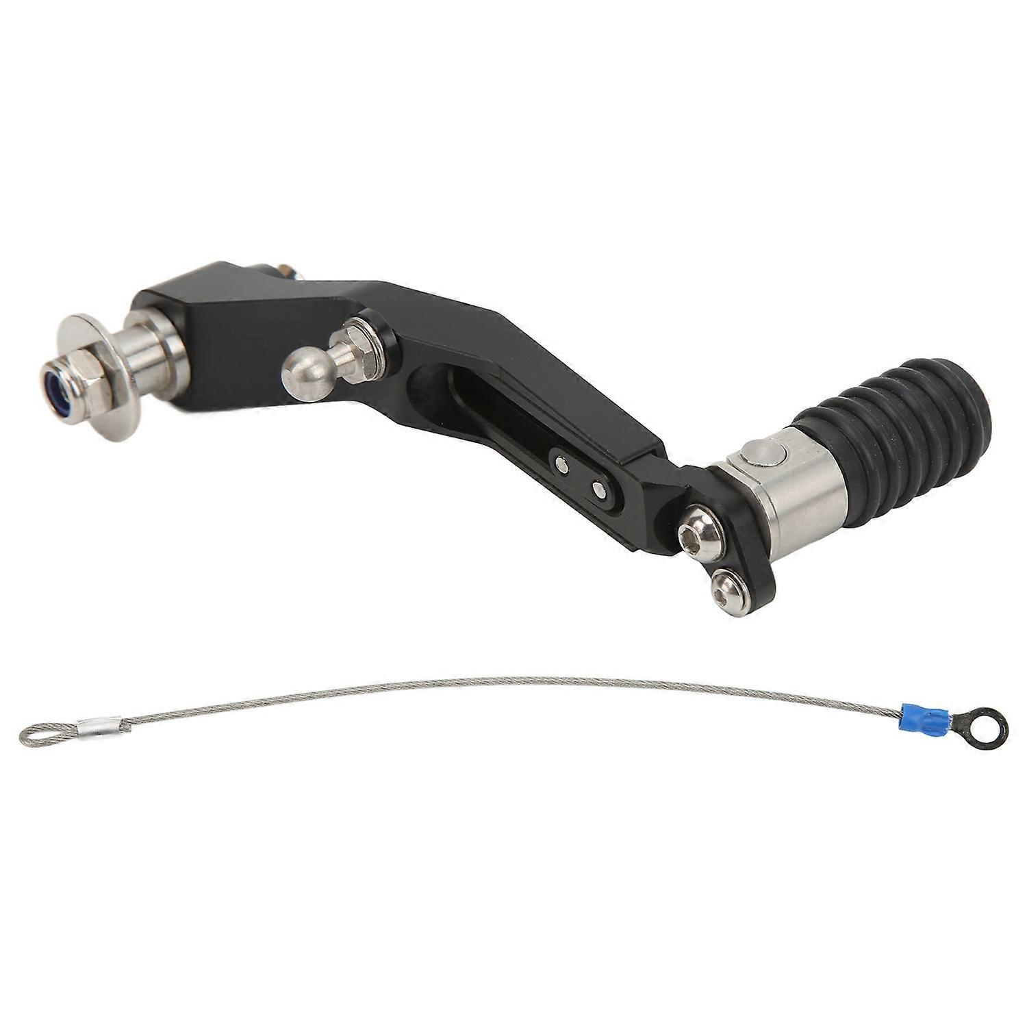 Motorcycle Adjustable Gear Shift Lever Folding Shifter Pedal for F900R F900XR 2020‑2022 Black