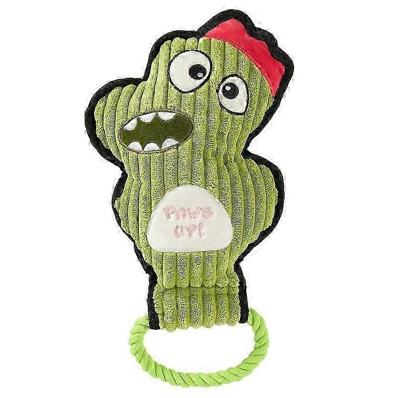 Squeaky Dog Toys & Tough Tug of War Set - No Stuffing Chew-Resistant Plush Toys to Keep Them Busy, Best Birthday Gift for Small/Medium/Large Breeds