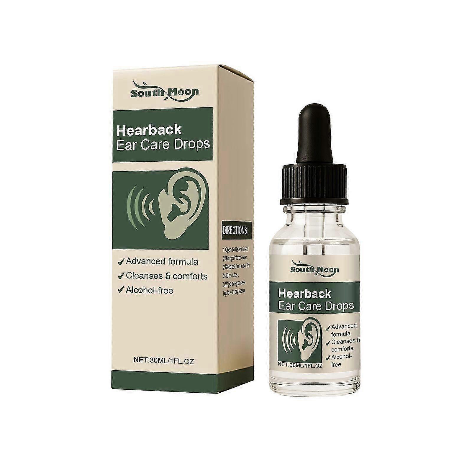 Ear Care Drops Gentle Formula to Relieve Tinnitus by Unblocking Secretions | Easy-to-Use & Portable Ear Drops for Daily Use 30ML
