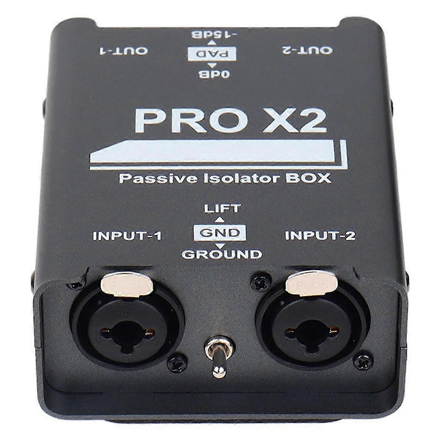 2-Way Audio Isolator, XLR 6.5, Permalloy Isolator