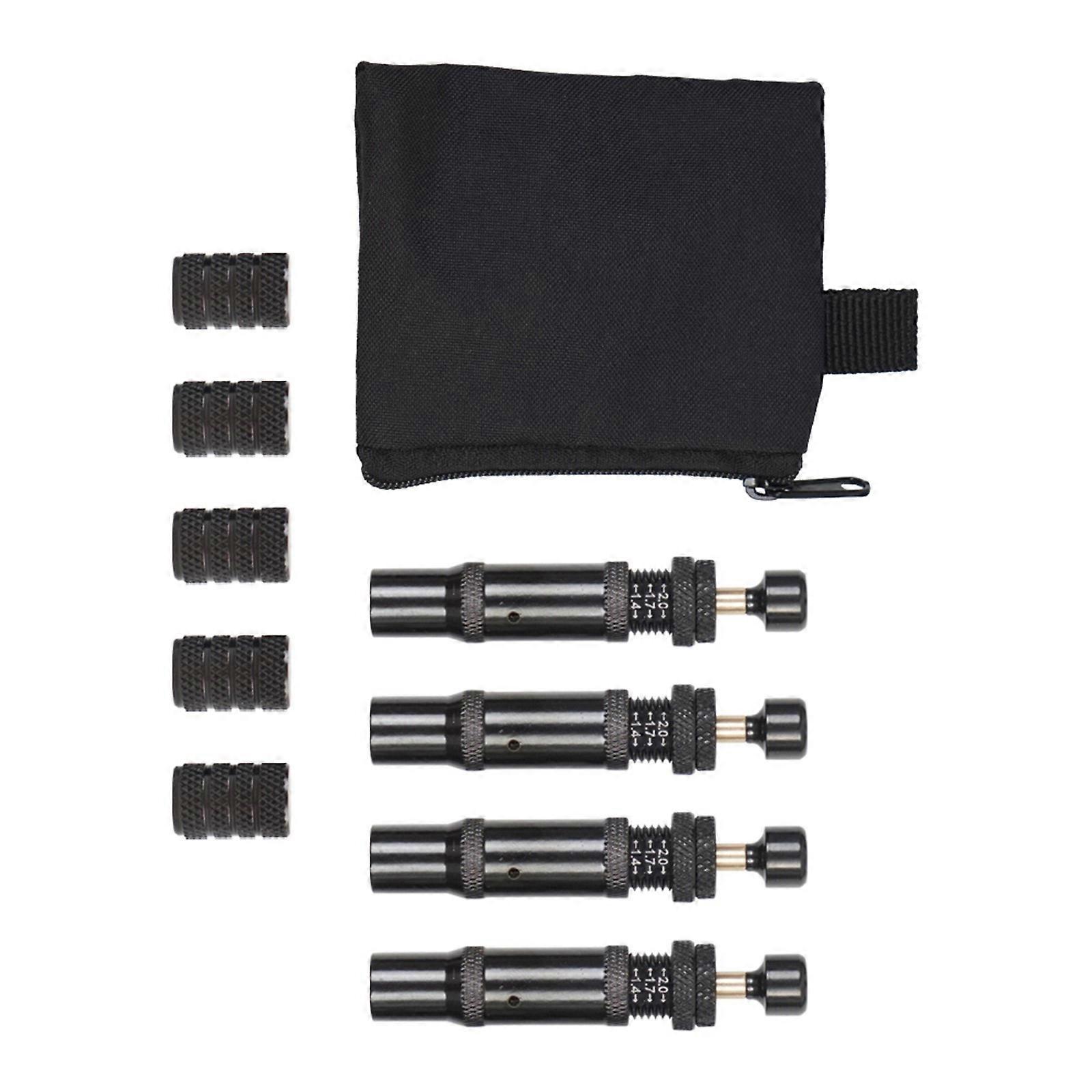 Precisions Adjustable Tire Pressure Deflation Tool with Automatic Stop Function Tire Air Down Tool for Off Road Trucks Multicolor