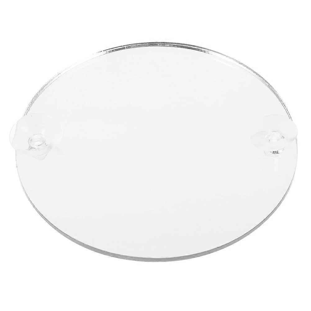 Betta Fish Exercise Mirror Single Side Fish Training Acrylic Mirror with Suction Cups
