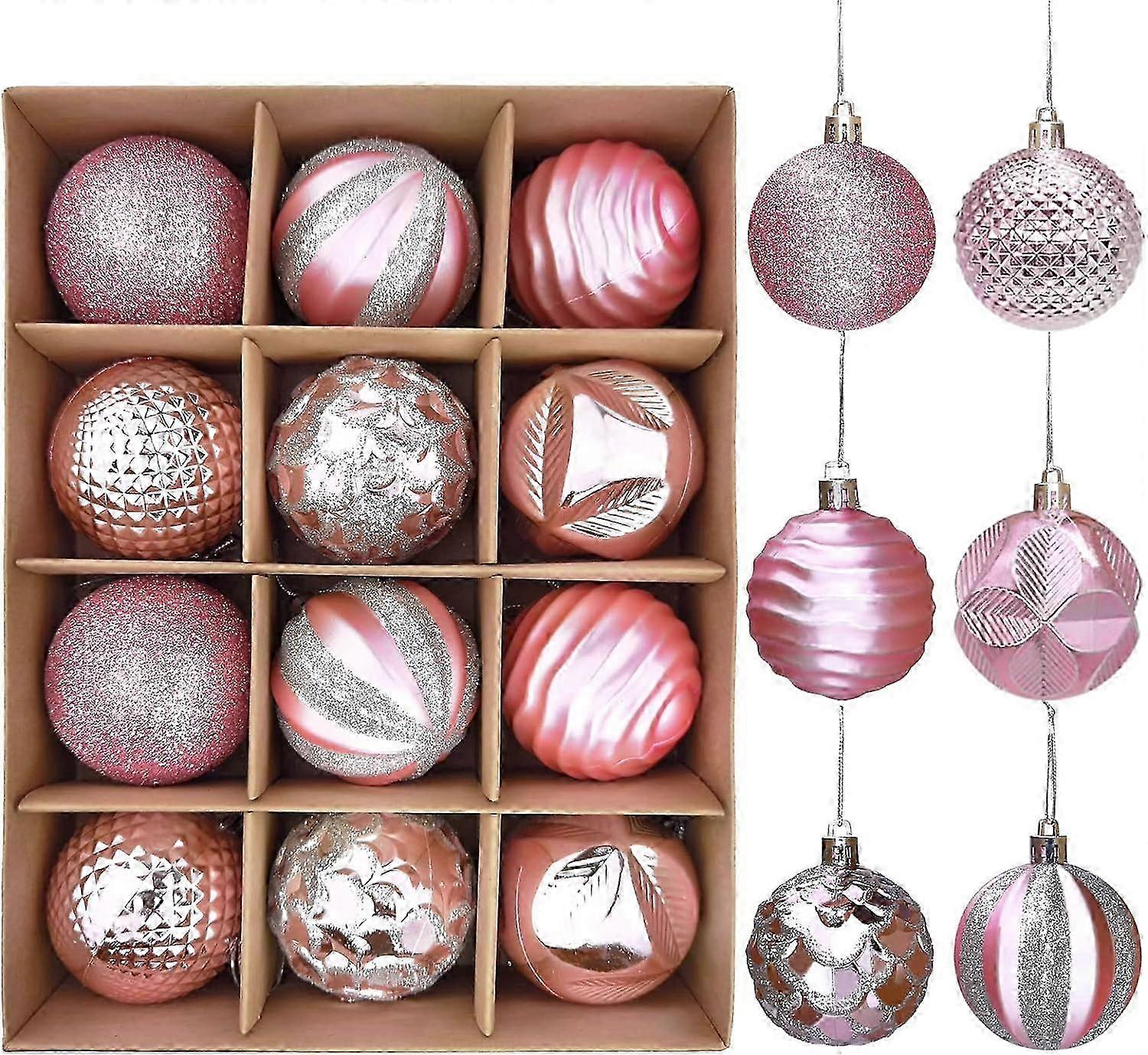 Christmas Decoration for Garden Display with Lighted Trees and Ornaments