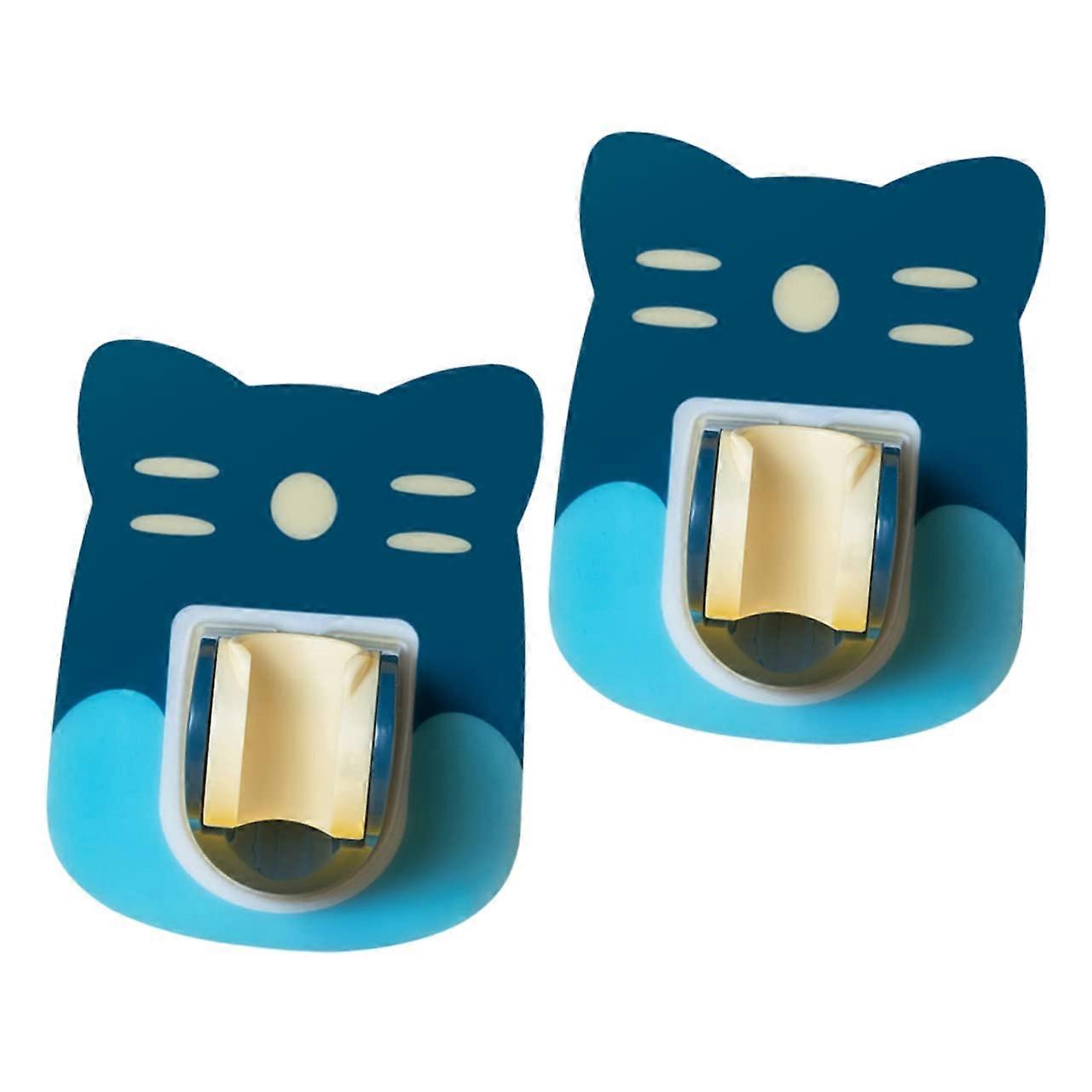 Shower Head Holder Set of 2 NoDrill Adjustable Wall Mount Brackets for Bathroom