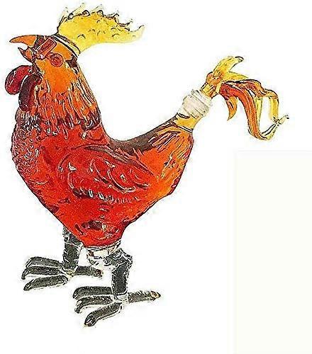 Wine Decanter Set 1000ml Lead Borosilicate Glass Whiskey Carafe with Dust Cover for Table Decoration