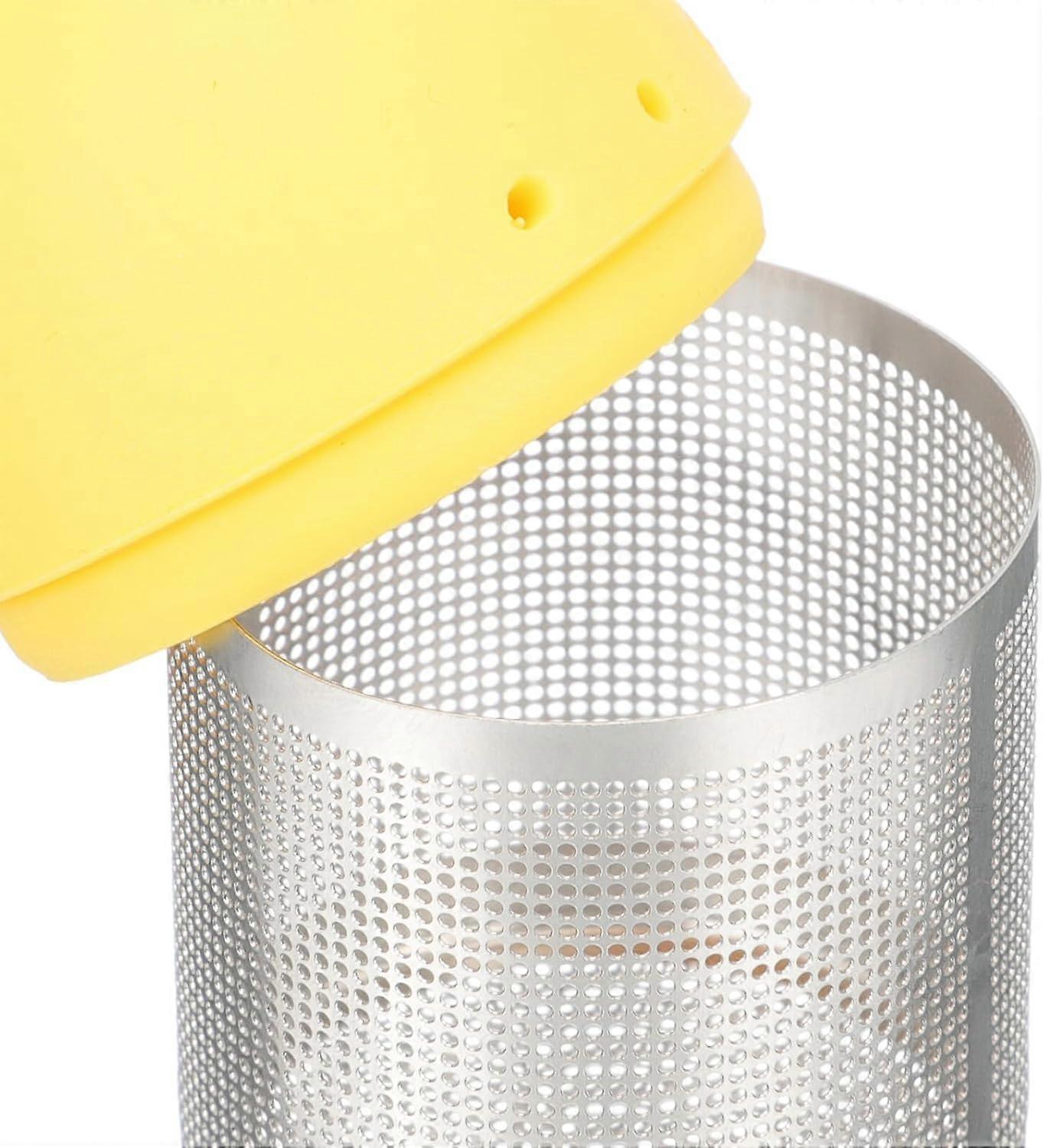 Pineapple Silicone Stainless Steel Tea Infuser with Fine Mesh Filter for Loose Leaf Brewing