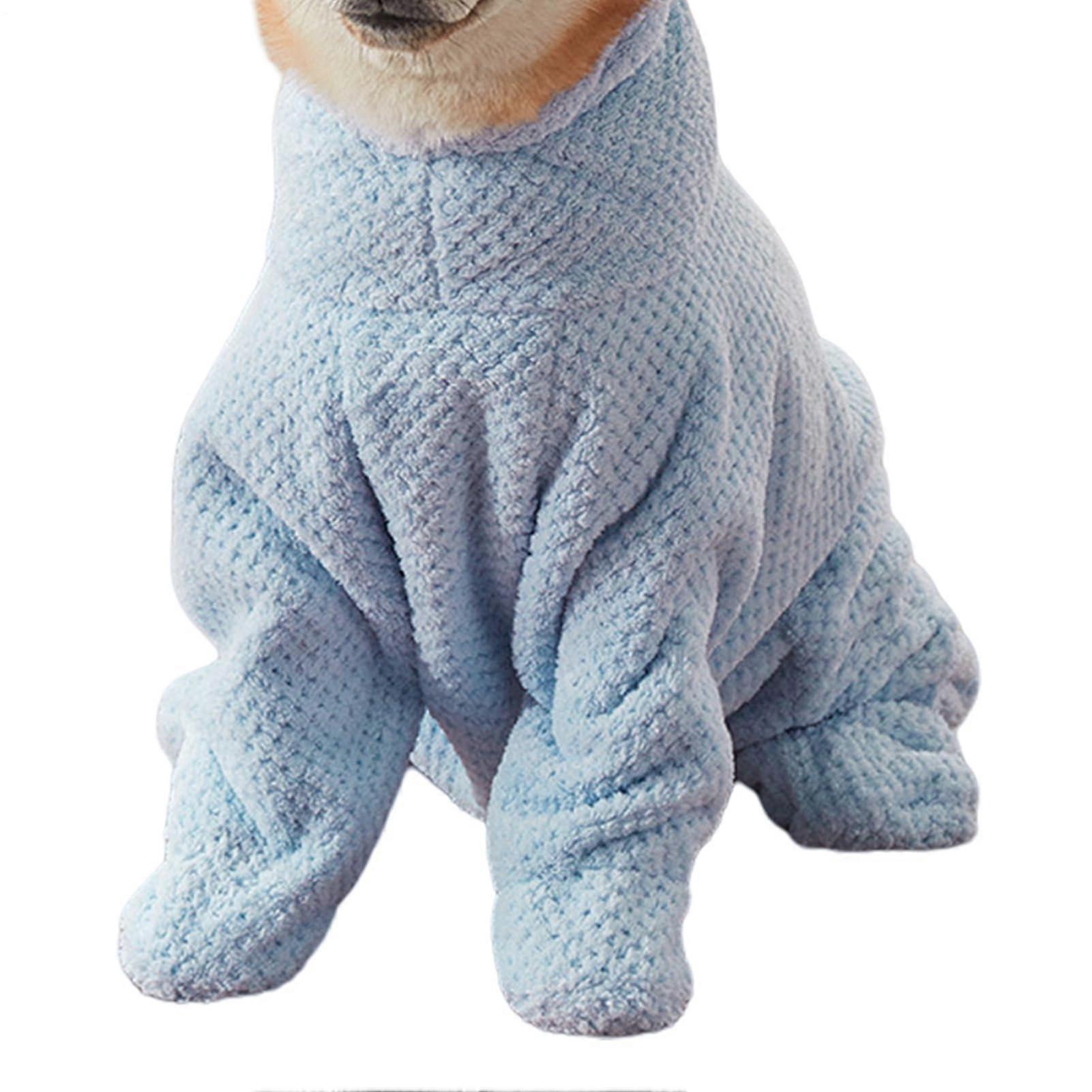 Dog Towel Robe QuickDrying Waterproof Bathrobe For Dogs, Soft And Comfortable Pet Drying Coat, Sizes SXL