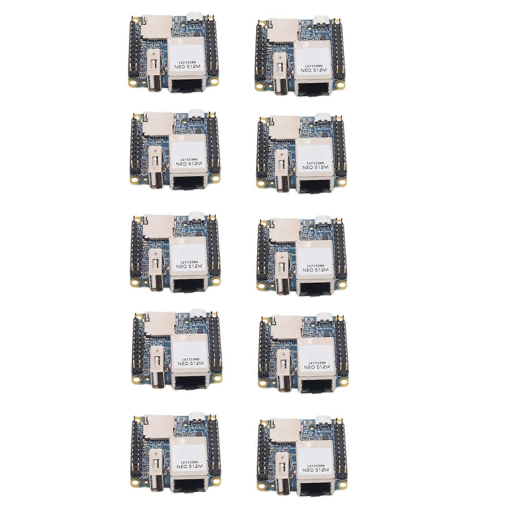 10X NanoPi NEO Open Source Allwinner H3 Development Board Super for Raspberry Pie Quad-Core Cortex-A7 DDR3 RAM 512MB Run