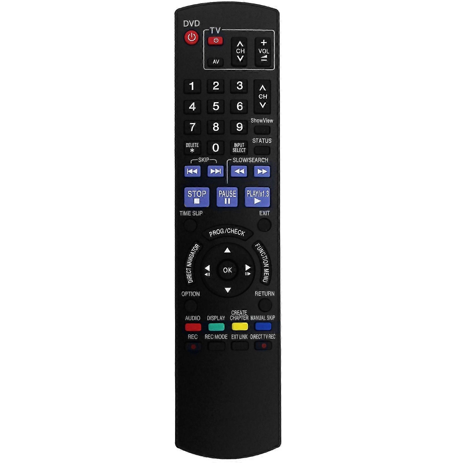Replace N2QAYB000236 Remote Control for ShowView -EX85 / -EX87 / -EX8