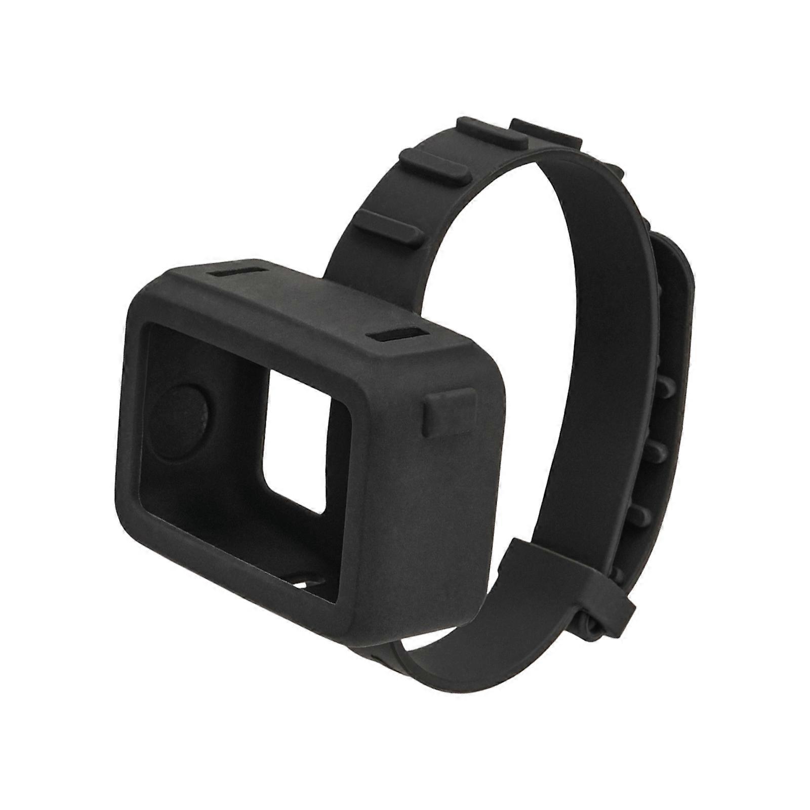 Comprehensive Silicone Case Protector for Cameras Shock Absorption Holder Adjustable Mount Strap for Secure Handling Multicolor