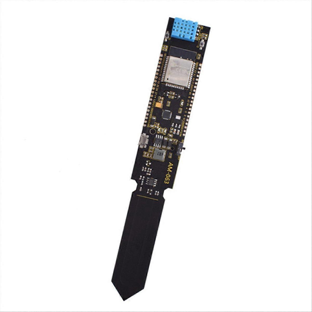 ESP32 Soil Temperature and Humidity Module with 18650 Battery Holder