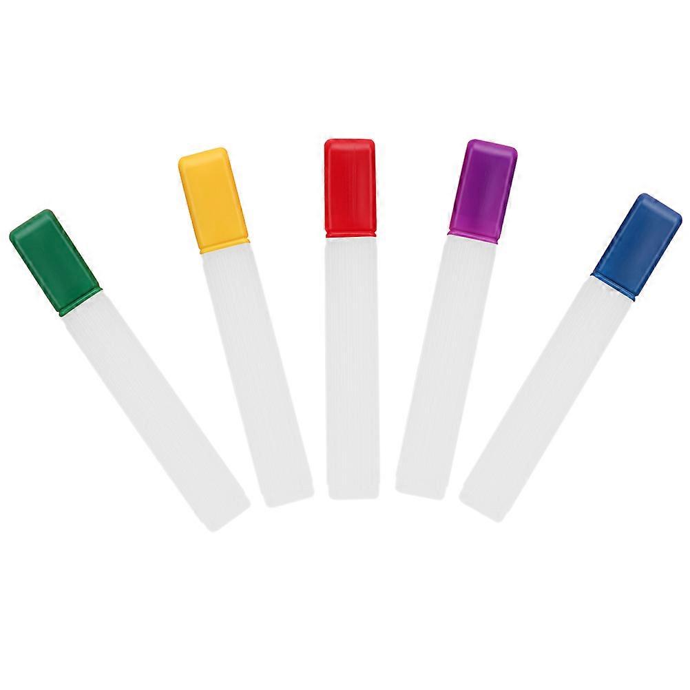 5pcs Plastic Knitting Sewing Needles Container Crochet Hook Storage Bottles Tubes