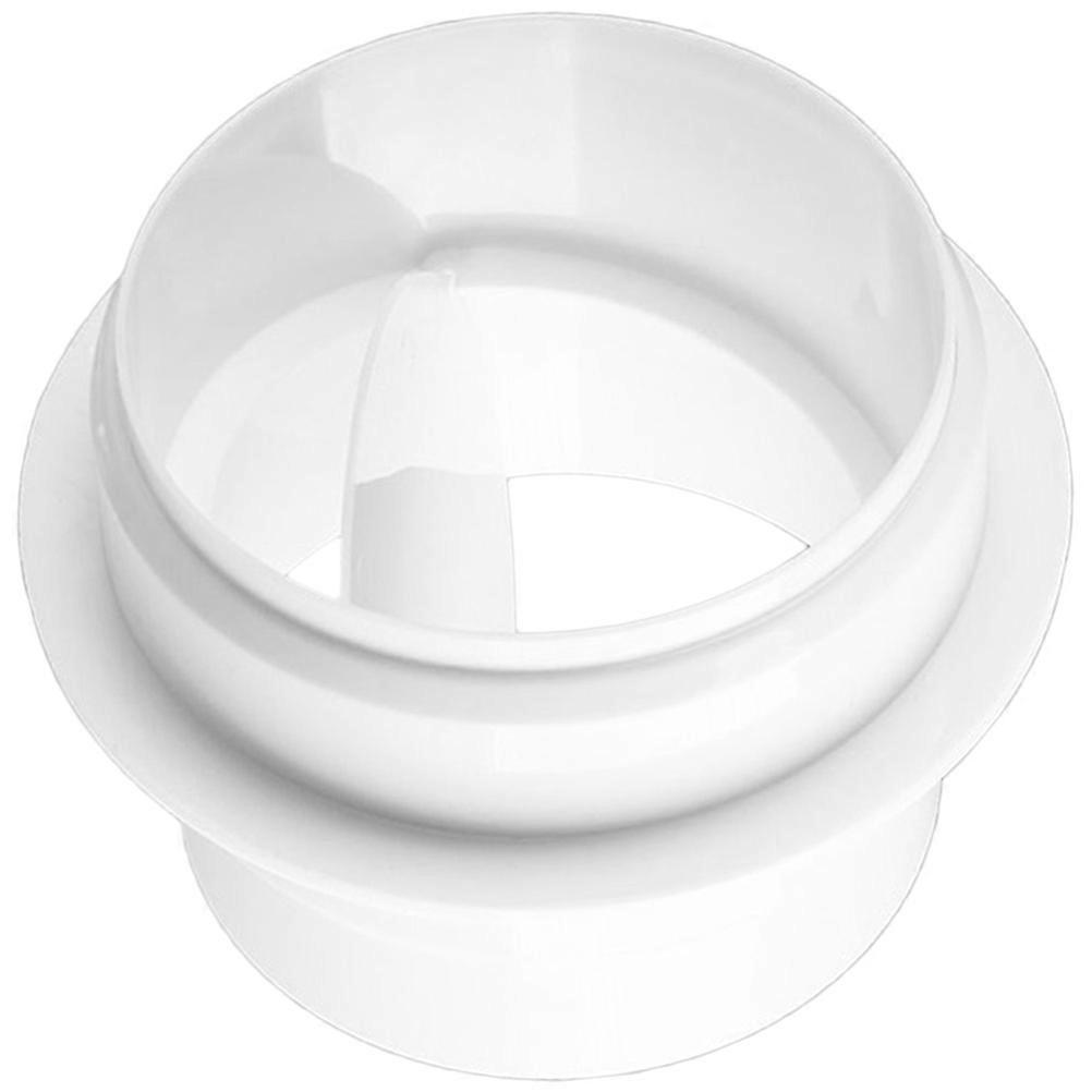 Duct Connector Ventilation System for Air Vent 4Pcs White Durable