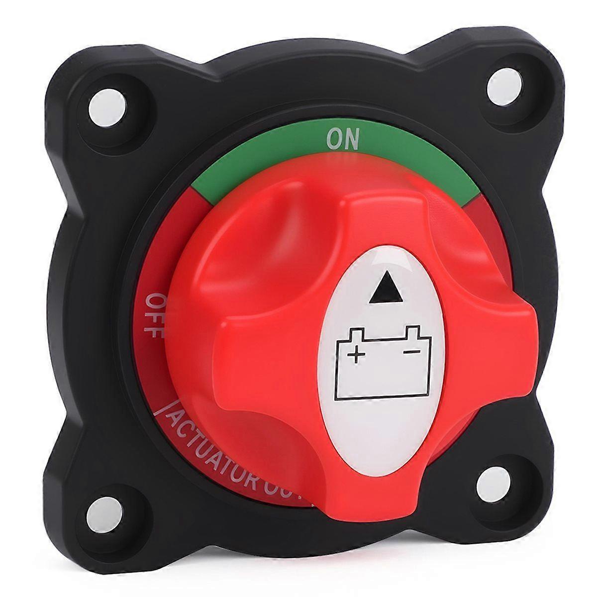 Battery Isolator Switch with Terminal 12V-48V Cut Off Switch for Car Truck Boat Motorcycle 300A Car