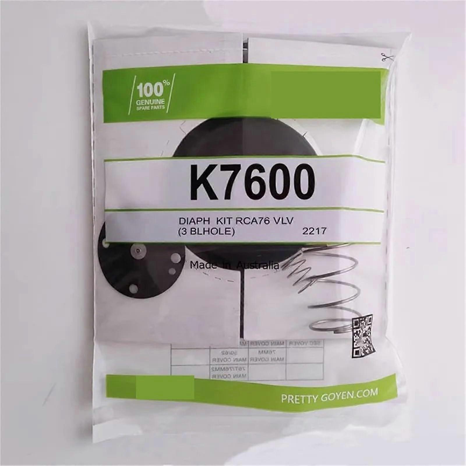 K7600 K7601 Pulse Valve Diaphragm Replacement Kit for Quick Solenoid Restoration and Durable Performance