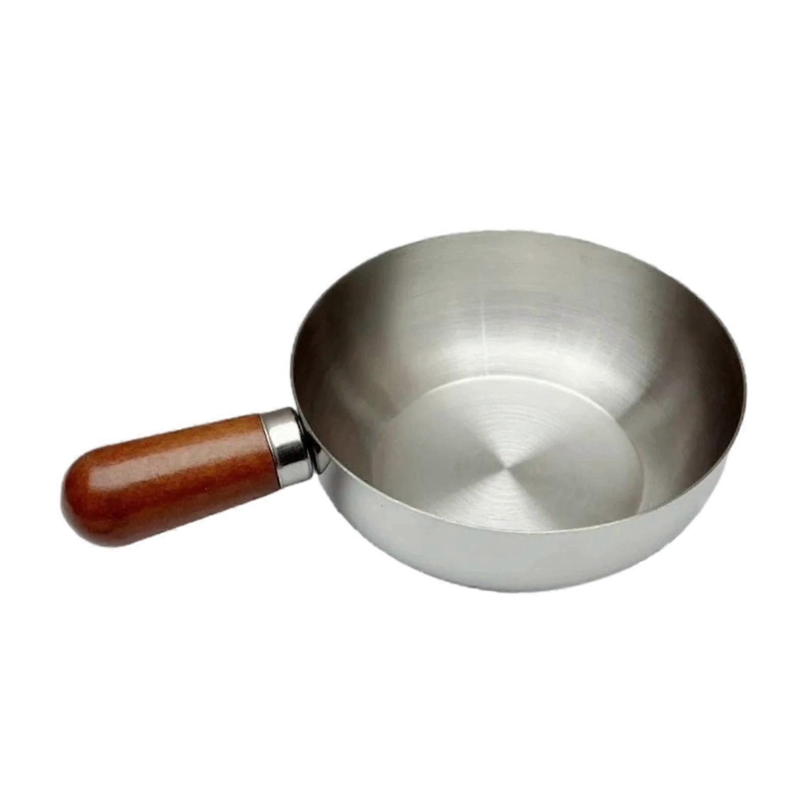 Butter Warmer Small Sauce Pan Mini Melting Pot for Induction and Gas Stove with NonSlip Handle