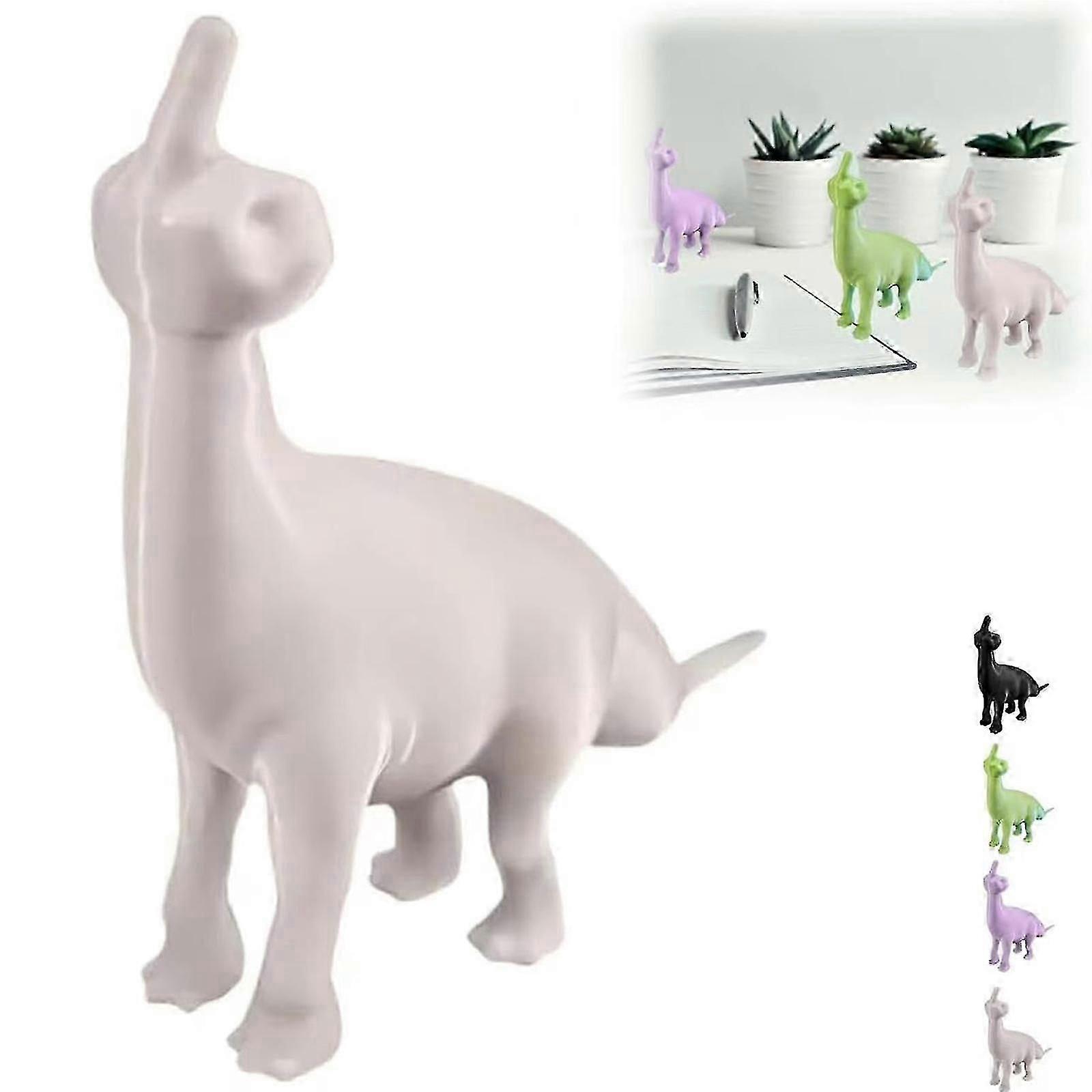 Funny 3D Printed Middle Finger Dinosaur, Middle Finger Dinosaur Statue