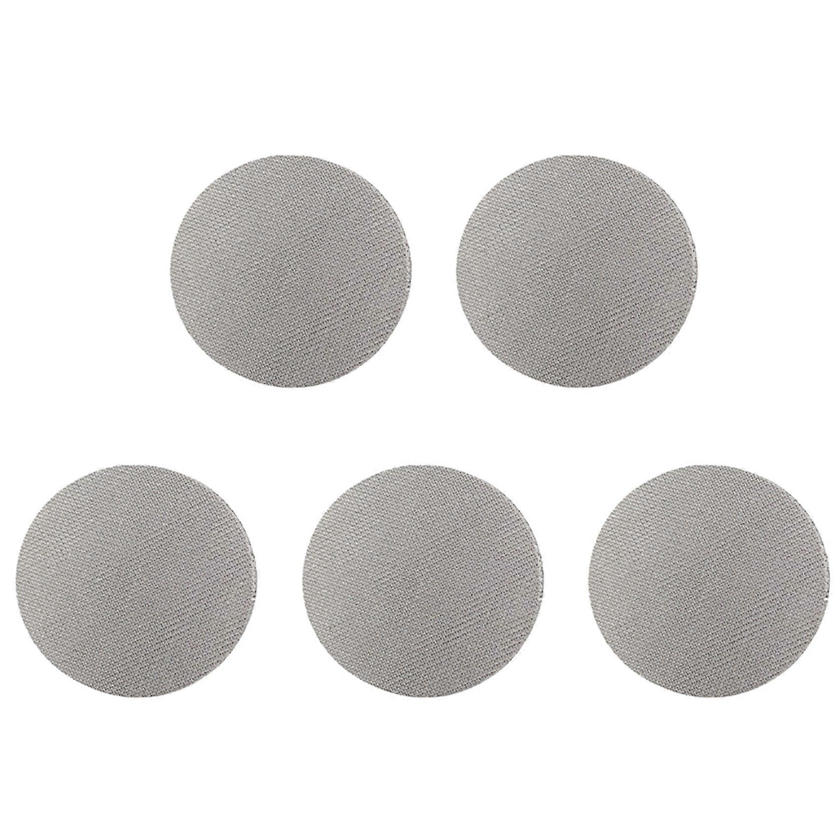 5X Coffee Filter Mesh,Reusable Coffee Puck Screen High Strength Durable for Aeropress Coffee Maker Filters 54mm