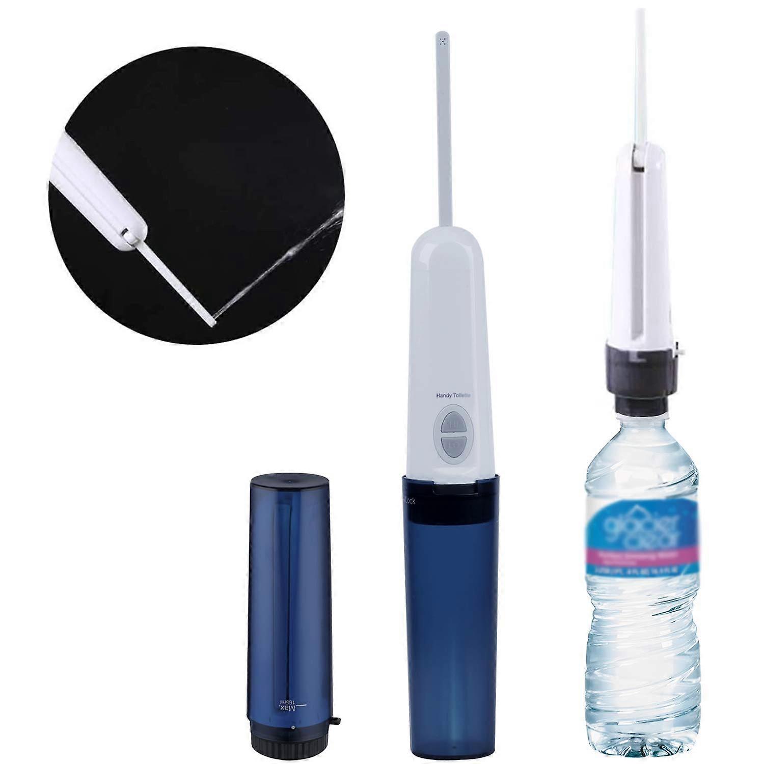 Portable Travel Bidet with Dual Spray Modes, Rechargeable Electric Handheld Sprayer for Hygiene, Blue