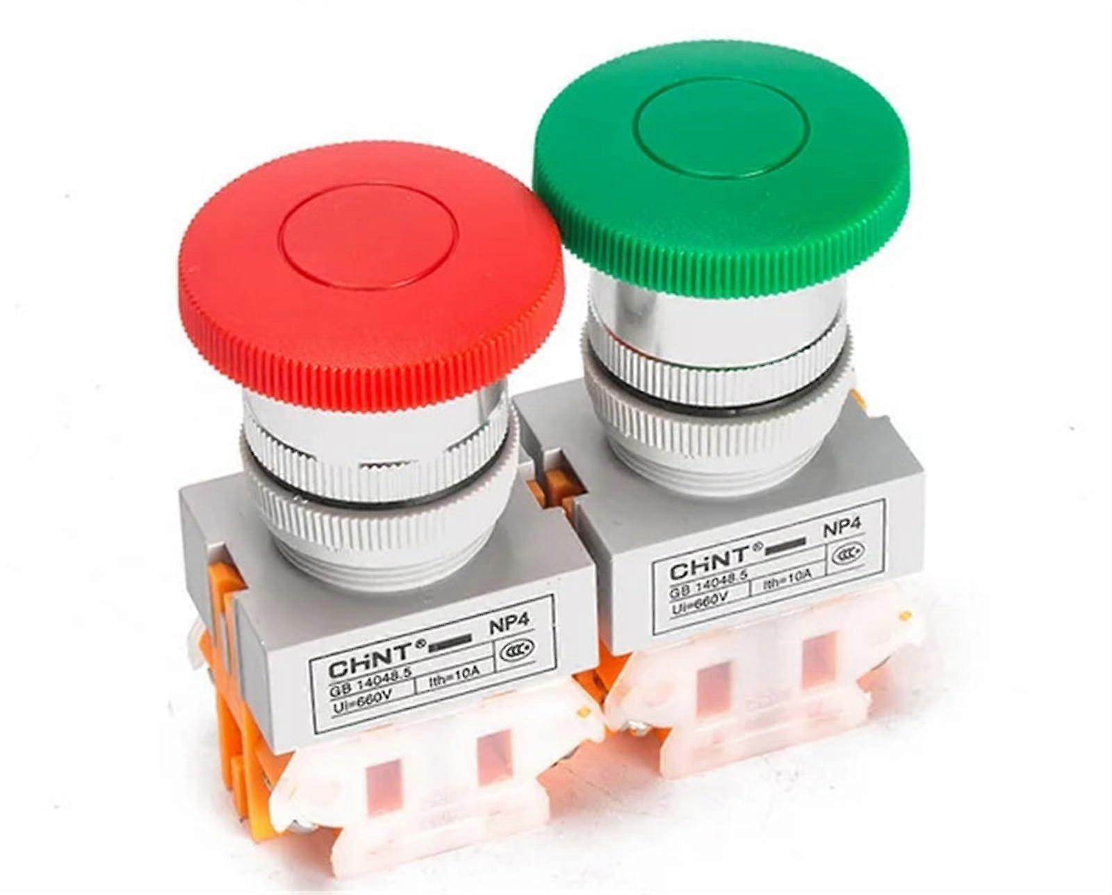 NP411M/1 Pushbutton Switch 10Pack 5V R1ed