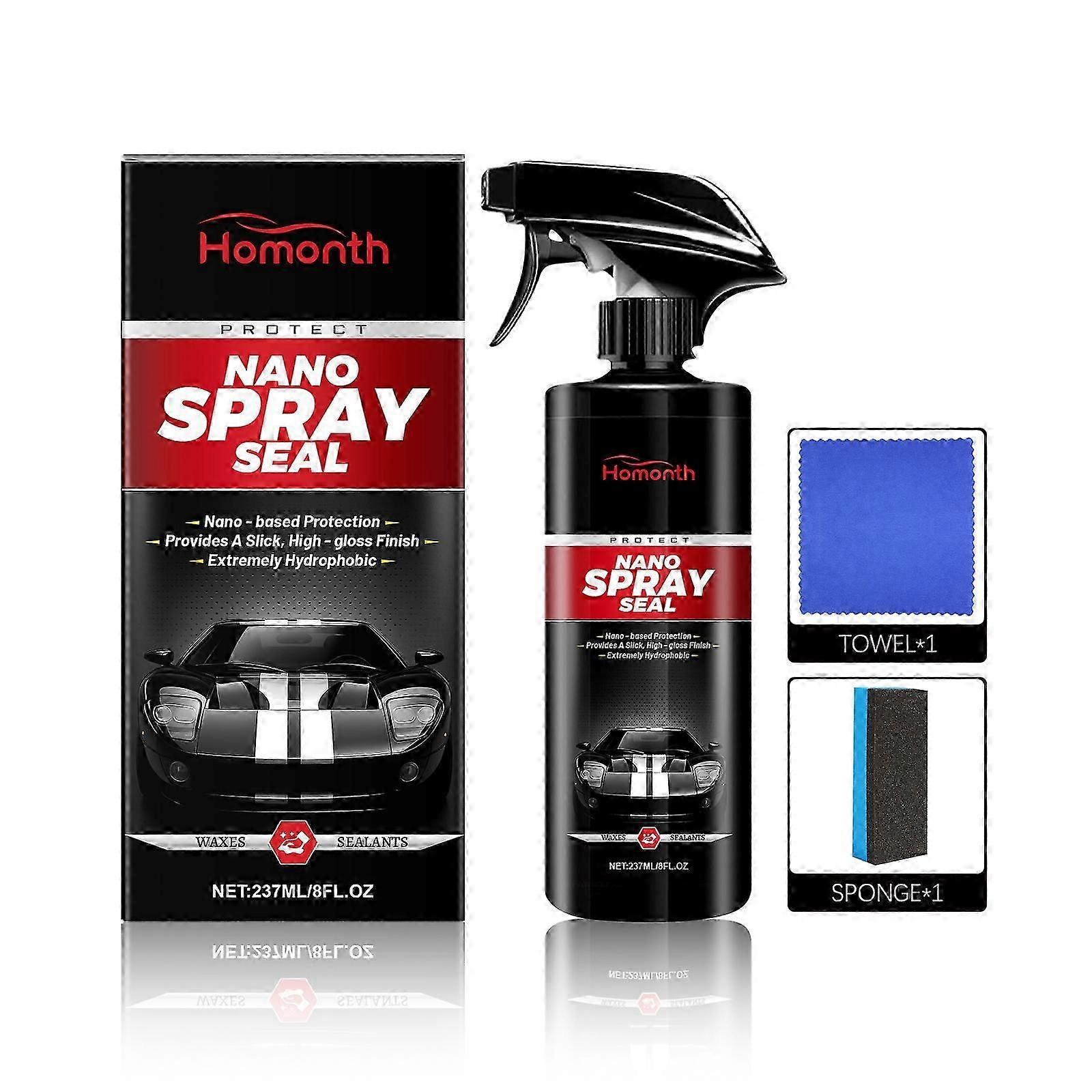 Nano Car Spray Kit - Shine, Protect & Prevent Rust with Advanced Coating Technology